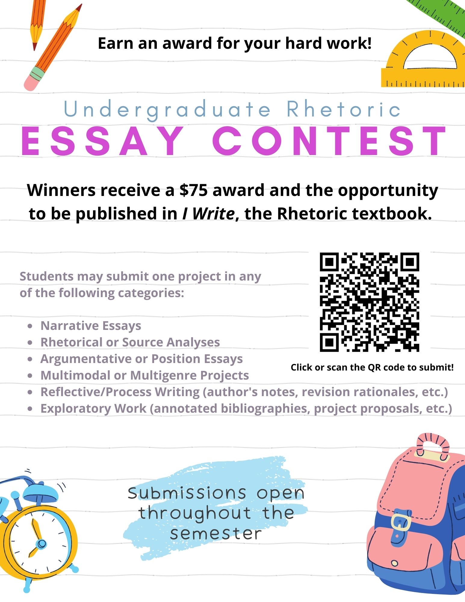 Rhetoric Student Essay Contest Department of English Illinois